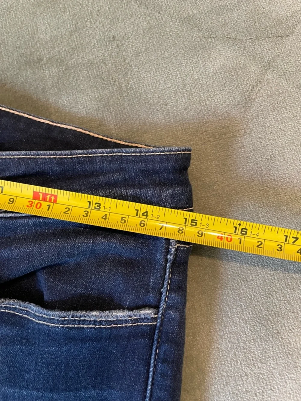 L'AGENCE Dark Blue High-Rise Skinny Jeans - Picture 7 of 9